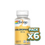 Pack 6x CHLOROPHYLL 90 COMPRIMIDOS SOLARAY