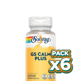 Pack 6x GS CALM PLUS 30 CÁPSULAS SOLARAY