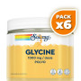 Pack 6x GLYCINE EN POLVO 1000MG 400G SOLARAY