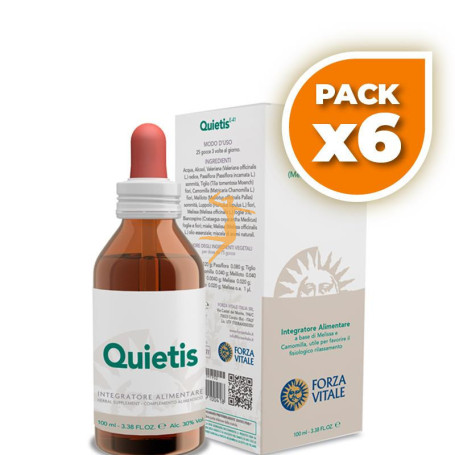 Pack 6x MELISSA COMPOSTA (QUIETIS) 100Ml. FORZA VITALE