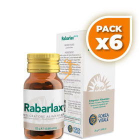 Pack 6x RABARLAX 25Gr. FORZA VITALE
