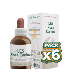 Pack 6x LES ROSA CANINA 50Ml. FORZA VITALE