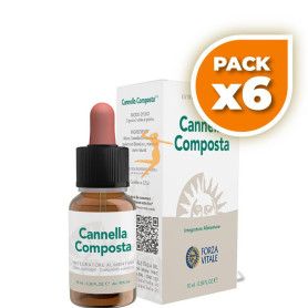 Pack 6x CANNELLA COMPOSTA 10Ml. (Plata) FORZA VITALE