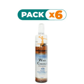 Pack 6x WHITE CHESTNUT (Castaño Blanco) 10Ml. FORZA VITALE