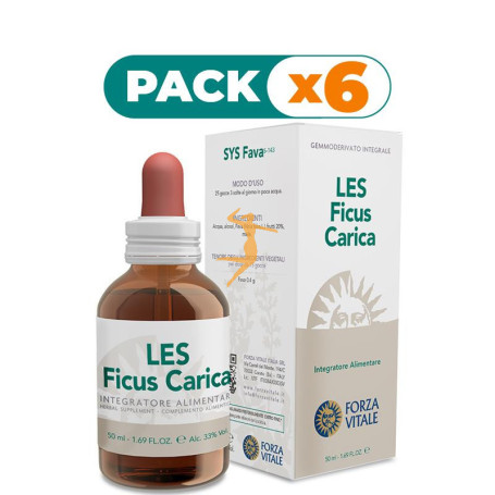 Pack 6x LES FICUS CARICA 50Ml. FORZA VITALE