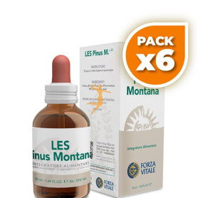 Pack 6x LES PINUS MONTANA 50Ml. FORZA VITALE