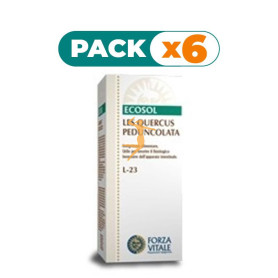 Pack 6x LES QUERCUS PEDUNCULATA 50Ml. FORZA VITALE