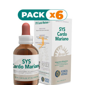 Pack 6x SYS CARDO MARIANO 50Ml. FORZA VITALE