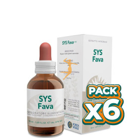 Pack 6x SYS FAVA 50Ml. FORZA VITALE