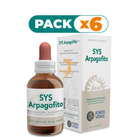 Pack 6x SYS ARPAGOFITO 50Ml. FORZA VITALE