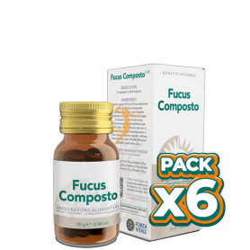Pack 6x FUCUS COMPOSTO 25Gr. FORZA VITALE