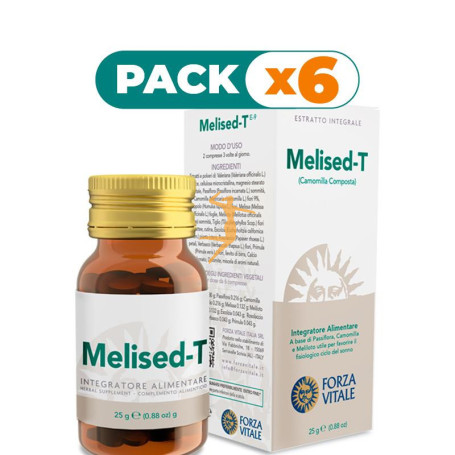Pack 6x CAMOMILLA COMPOSTA (MELISED-T) 25Gr. FORZA VITALE