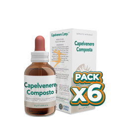 Pack 6x CAPELVENERE COMPOSTO 50Ml. FORZA VITALE