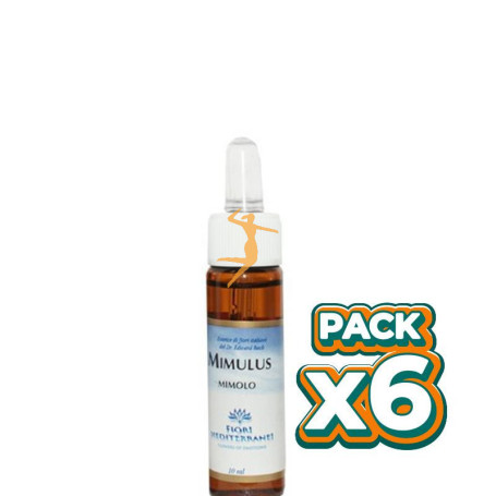 Pack 6x MIMULUS (Mimulus) 10Ml. FORZA VITALE