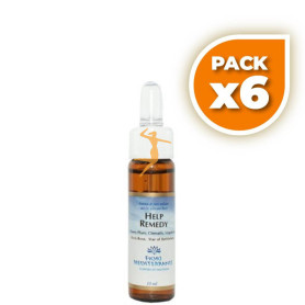 Pack 6x HELP REMEDY (Remedio de Rescate) 10Ml. FORZA VITALE