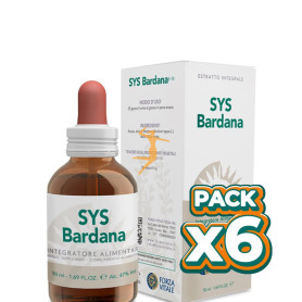 Pack 6x SYS BARDANA 50Ml. FORZA VITALE