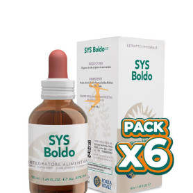 Pack 6x SYS BOLDO 50Ml. FORZA VITALE