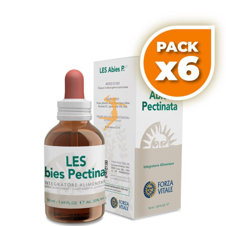 Pack 6x LES ABIES PECTINATA 50Ml. FORZA VITALE