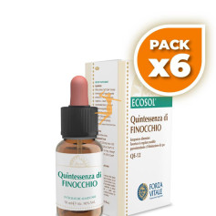 Pack 6x QUINTAESENCIA FINOCCHIO 10Ml. FORZA VITALE