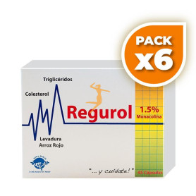 Pack 6x REGUROL 45 CÁPSULAS MONTSTAR