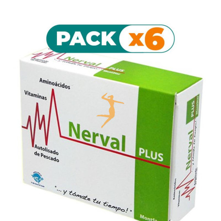 Pack 6x NERVAL PLUS 45 CÁPSULAS ESPADIET
