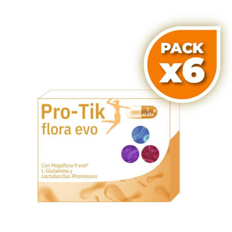 Pack 6x PROTIK FLORA EVO 30 CÁPSULAS ESPADIET