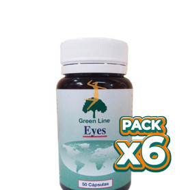 Pack 6x EYES GREEN 50 COMPRIMIDOS ESPADIET