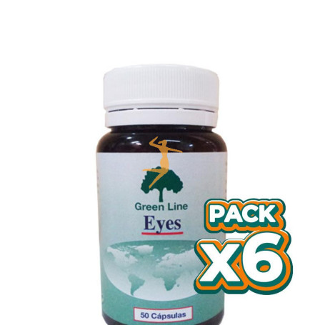 Pack 6x EYES GREEN 50 COMPRIMIDOS ESPADIET