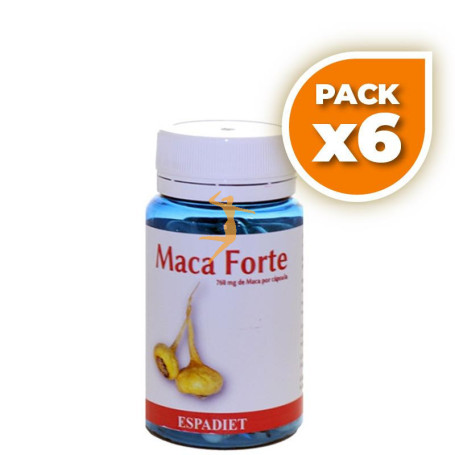Pack 6x MACA FORTE 60 CÁPSULAS ESPADIET