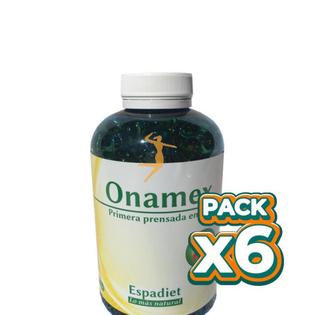 Pack 6x ONAMEX + 20 PERLAS S/C 200 CÁPSULAS ESPADIET
