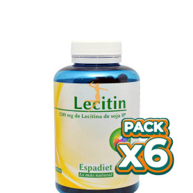Pack 6x LECITIN 100 PERLAS ESPADIET