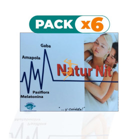 Pack 6x NATUR NIT 30 CÁPSULAS ESPADIET