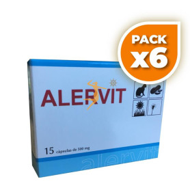 Pack 6x ALERVIT 15 CÁPSULAS ESPADIET