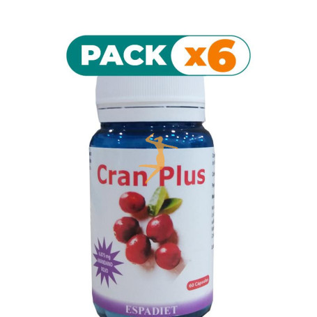 Pack 6x CRAN PLUS 60 CÁPSULAS ESPADIET