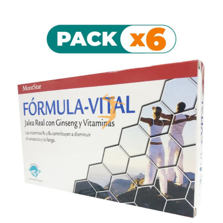 Pack 6x JALEA FORMULA VITAL 20 VIALES ESPADIET
