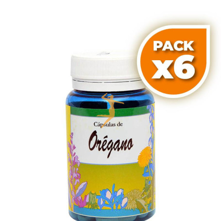Pack 6x ORÉGANO 50 CAPSULAS ESPADIET