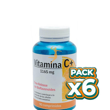 Pack 6x VITAMINA C+ BIOFLAVONOIDES 90 COMPRIMIDOS ESPADIET