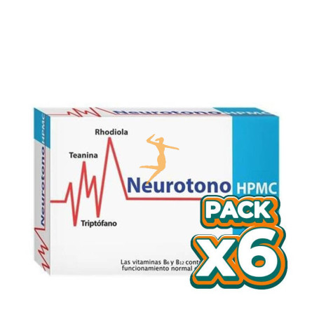 Pack 6x NEUROTONO HPMC 45 CAPSULAS ESPADIET