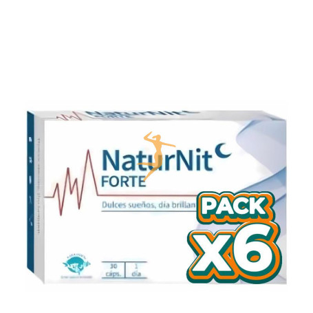 Pack 6x NATURNIT FORTE 30 CAPSULAS ESPADIET