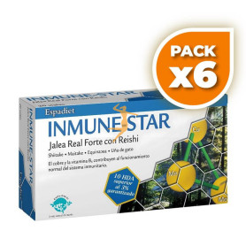 Pack 6x JALEA INMUNE STAR FORTE 20 VIALES ESPADIET