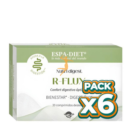 Pack 6x R-FLUX 20 COMPRIMIDOS ESPADIET