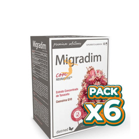 Pack 6x MIGRADIM 60 CÁPSULAS DIETMED
