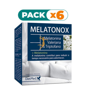 Pack 6x MELATONOX 30 COMPRIMIDOS DIETMED
