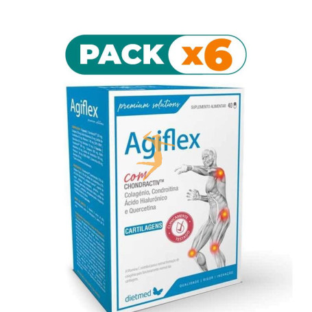 Pack 6x AGIFLEX 40 CÁPSULAS DIETMED