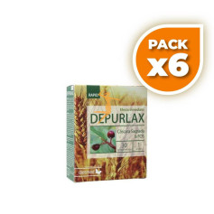 Pack 6x DEPURLAX RAPID 30 COMPRIMIDOS DIETMED
