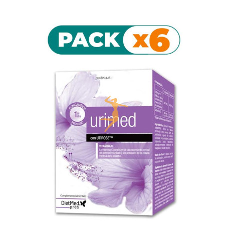 Pack 6x URIMED 30 CÁPSULAS DIETMED