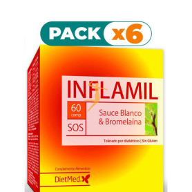Pack 6x INFLAMIL 60 COMPRIMIDOS DIETMED