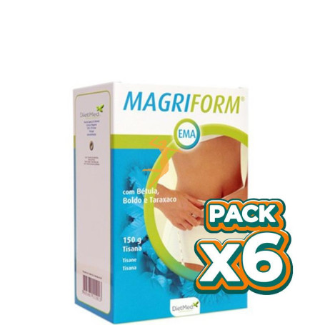 Pack 6x MAGRIFORM EMA TISANA 150Gr. DIETMED