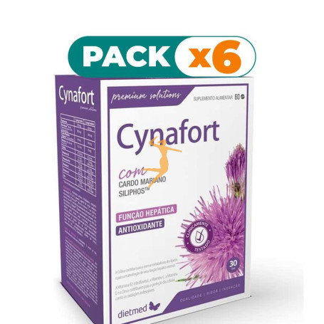 Pack 6x CYNAFORT 60 COMPRIMIDOS DIETMED
