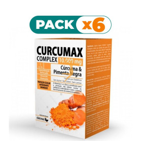 Pack 6x CURCUMAX COMPLEX 10.000Mg. 60 CÁPSULAS DIETMED